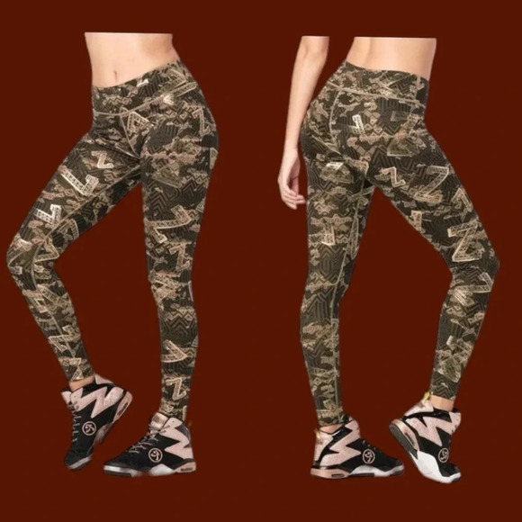 Zumba mix it up ankle leggings size S - Picture 1 of 6